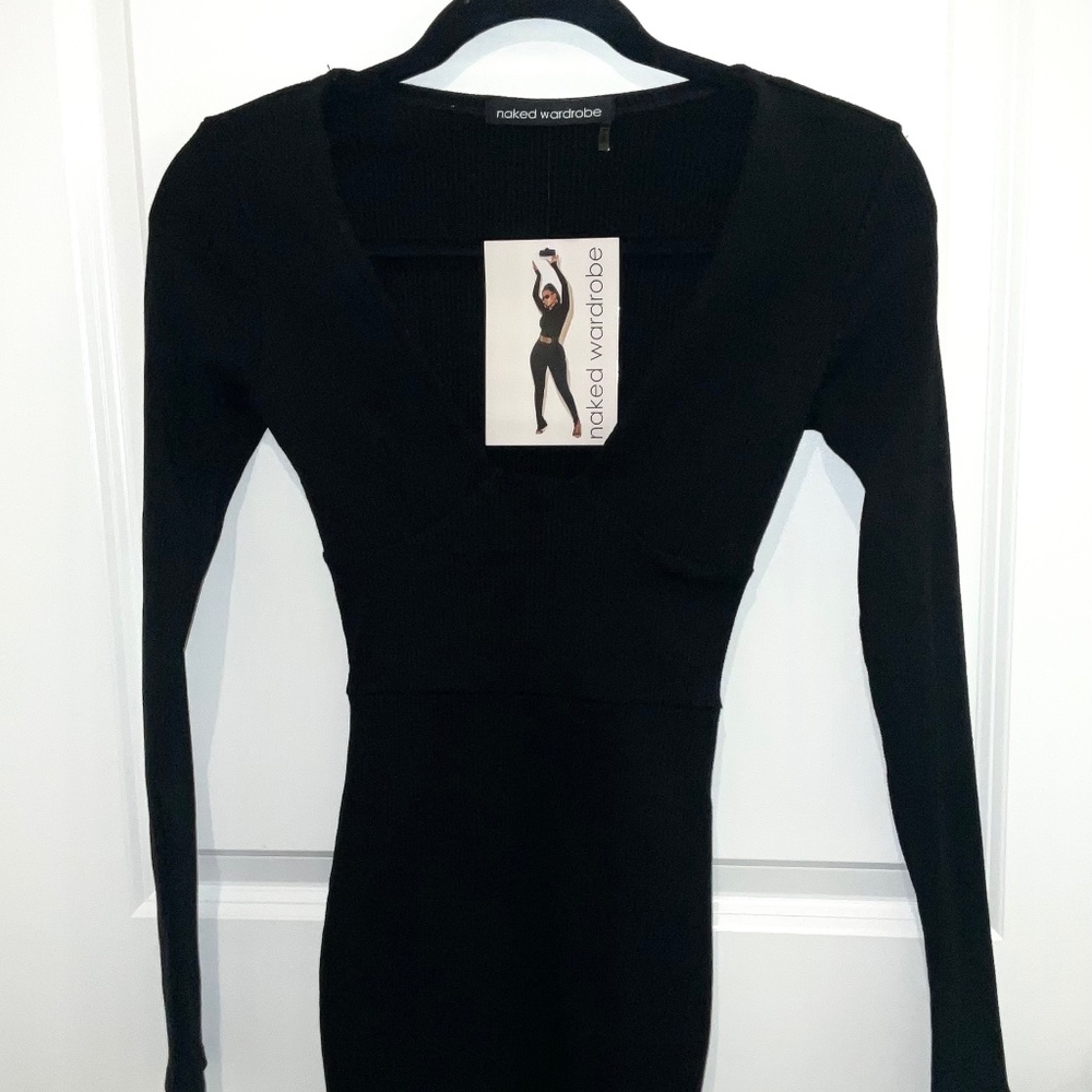 Naked Wardrobe bustier dress